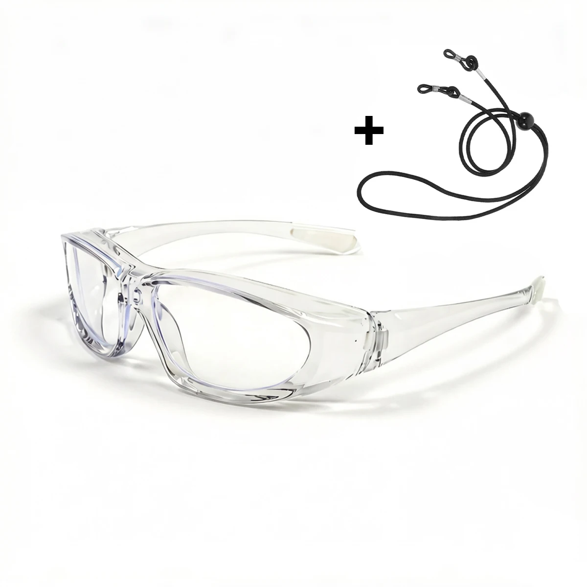 Outdoor Sports Goggles, Windproof & Sandproof & Anti-Pollen & Blue Light Blocking Protective Eyewear with Retainer Strap HM4