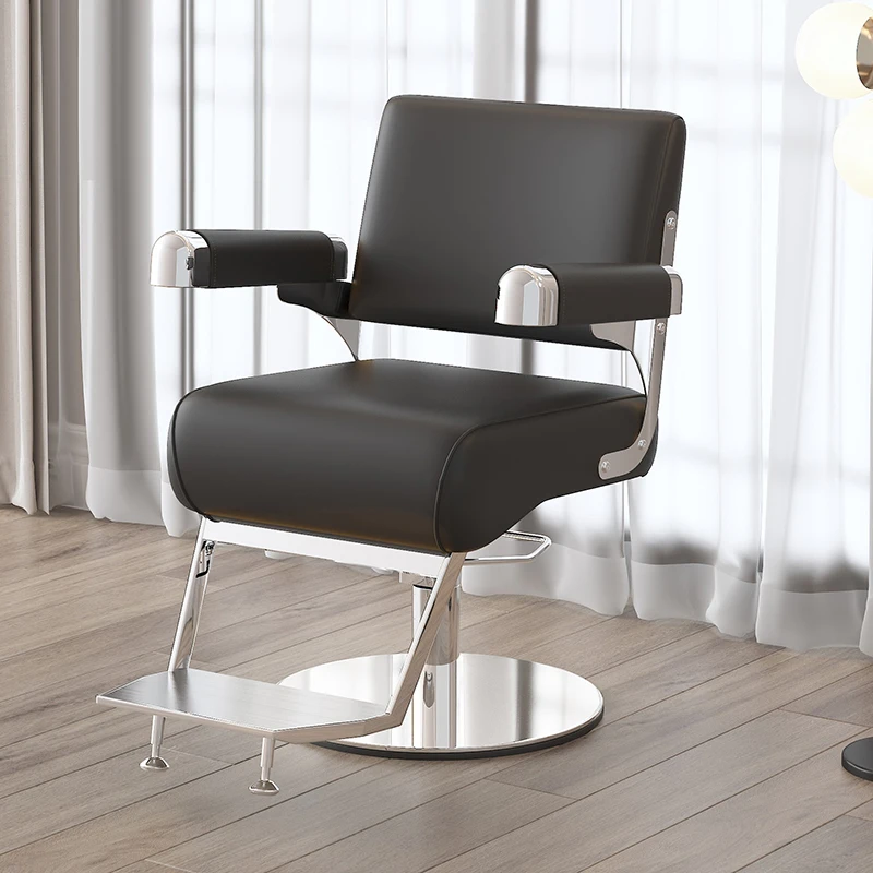 

Luxury Professional Barber Chair Aesthetic Simple Nordic Fashion Hairdresser Chair Ergonomic Luxury Kapperstoel Hair Furniture