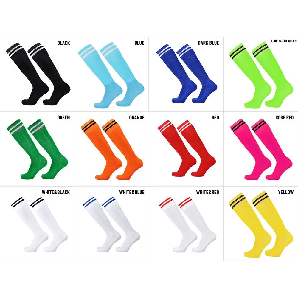 Sports Football Socks Non-slip Grip Football Socks Children Outdoor Running Fitness Socks