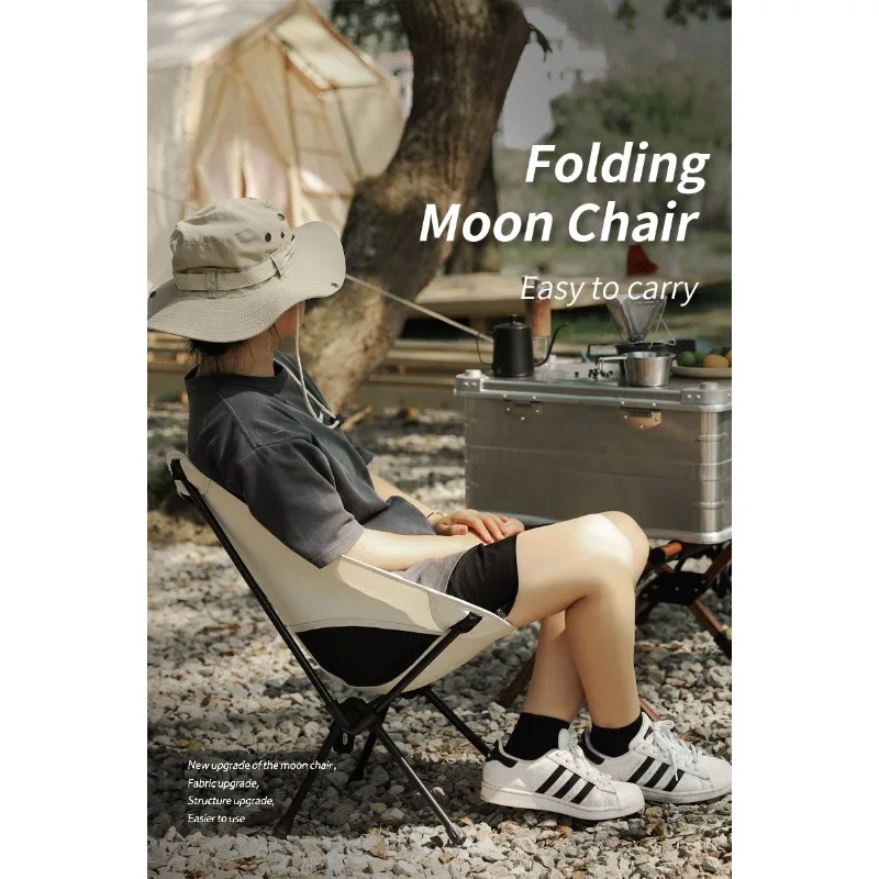 Big Foot Moon Chair, Portable Breathable Folding Chair, Frog Foot Folding Chair