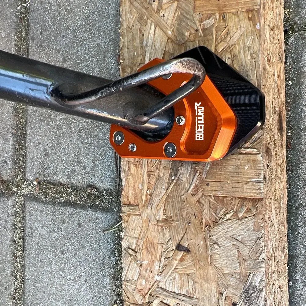 

Motorcycle Side Stand Enlarger Plate Kickstand Enlarge Foot shelf FOR KTM RC 125 200 250 390 690 Enduro SMC 950 990 Adventure R