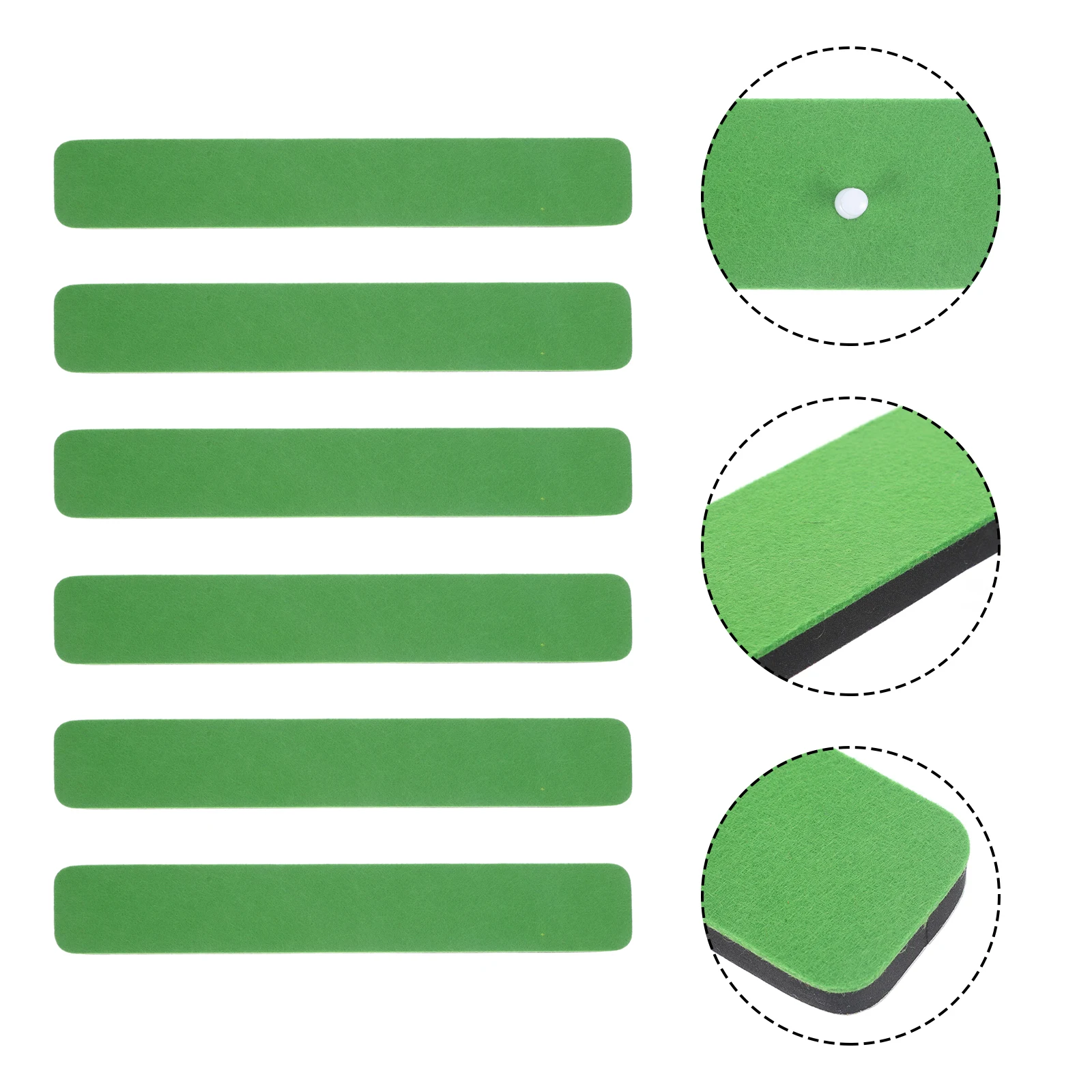 

Felt Bulletin Board Strips Self Adhesive Bar Wall Slats Classroom Pin Boards Memo Felt Green Office EVA Practical Notice
