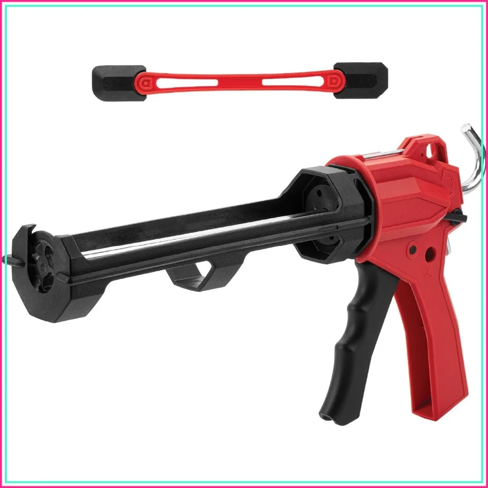 360 Degree Rotating Caulk Gun with Built In Tools