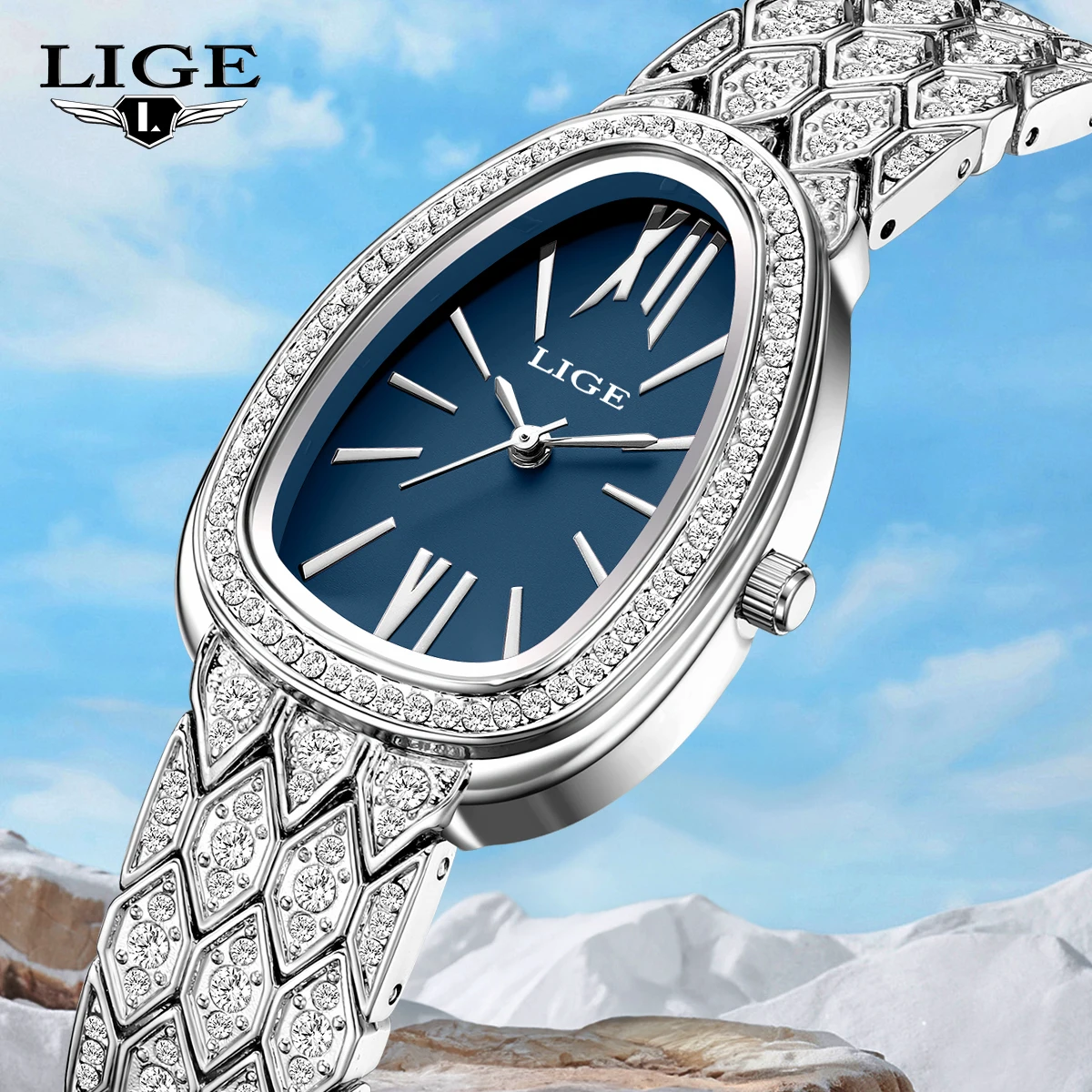 

LIGE Simple Watch Women Casual Elegant Bracelet Sports Watch Gift For Women Top Brand Luxury Waterproof Quartz Ladies Watches