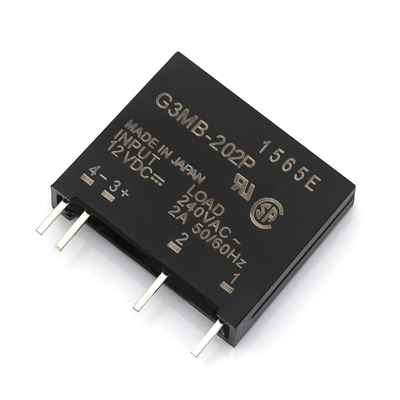 1/5/10Pcs Relay Module G3MB-202P G3MB 202P DC-AC SSR Input 5V/12V/24V DC Output 240V AC 2A Solid State Relay Module