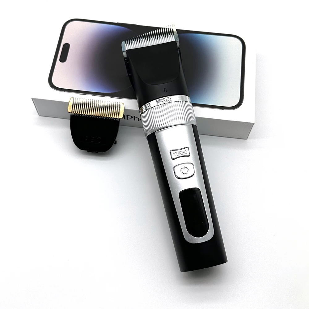 Fade Hair Clippers Professional for Men Beard Trimmer Cutting Machine oblique angle Blade Cordless Rechargeable Men's Shaver