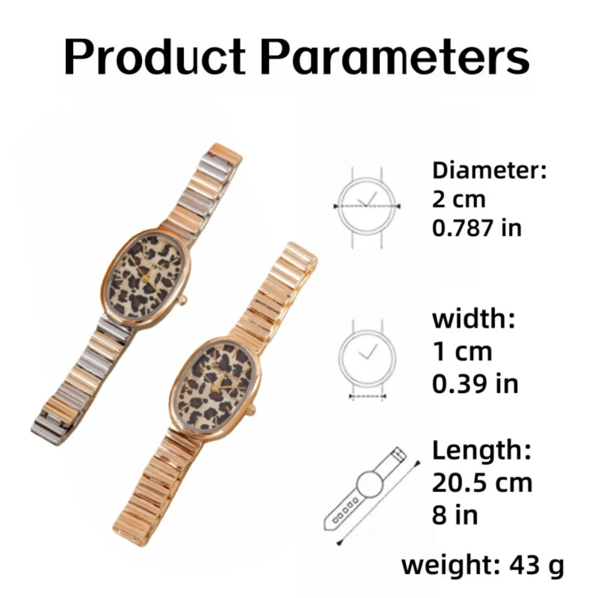 Стильные женские кварцевые часы с леопардовым принтом, овальный циферблат, шикарный дизайн, повседневная одежда, универсальный модный аксессуар, женские часы, подарок на праздник