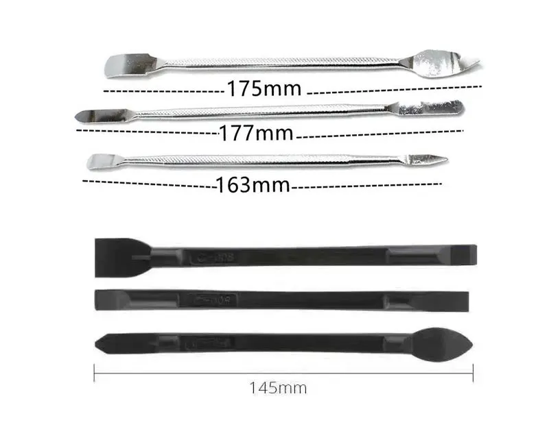 23 stücke Hohe Qualität ESD Kunststoff Spudger Metall Klinge Brecheisen Multitool Hand Werkzeuge Hebeln Bar Set – Detail 6