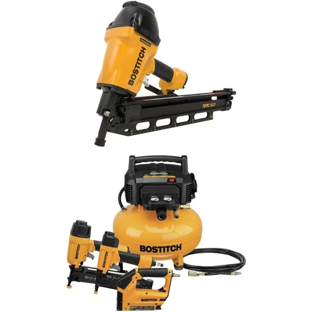 BOSTITCH Framing Nailer, Round Head, 1-1/2-Inch to 3-1/2-Inch, Pneumatic (F21PL)