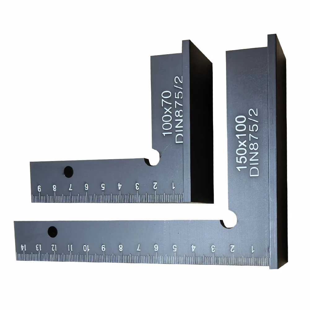 90 Degree Right Angle Square With Stand, Woodworking Ruler For Precise Layout Flat Edge Square Ruler 90 Degree Woodworking Tools