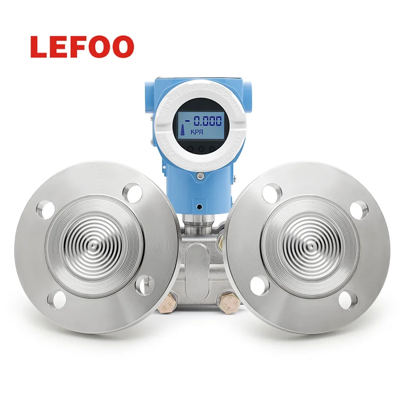 Remote Flanged Differential Hydraulic Pressure Transmitter IP67/IP66 Stainless Steel 316L 4-20mA/HART for
