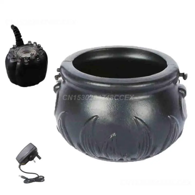 Cauldron Unique Decorative Discoloration Witch Easy To Use Exciting Pumpkin Halloween Decoration Halloween Striking Range Hood