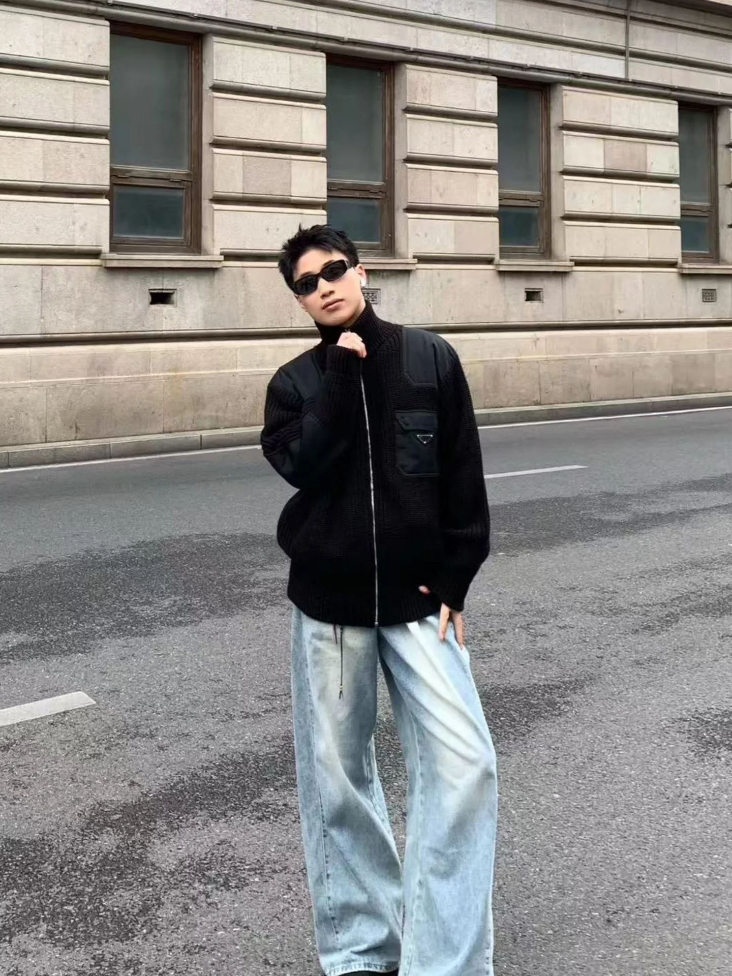 

High Quali Knitted Zipper Jaet Autumn Winter New Sle Comfortable Low Profile Australian Fce Warm Soft Organic Cotton