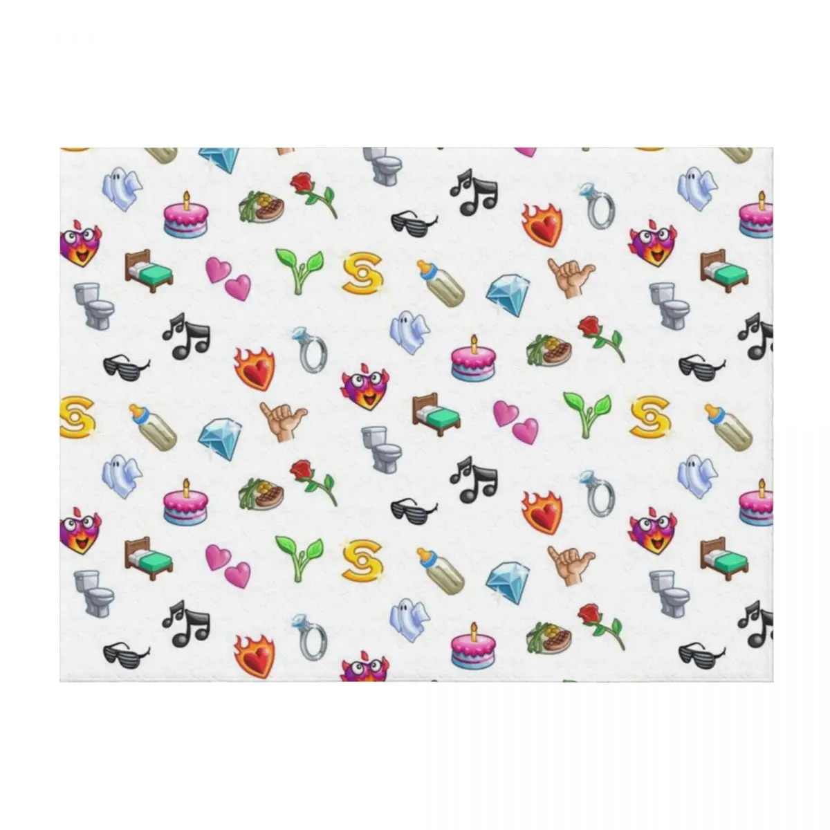 

Sims Throw Blanket Picnic Hair Cute Plaid manga Blankets