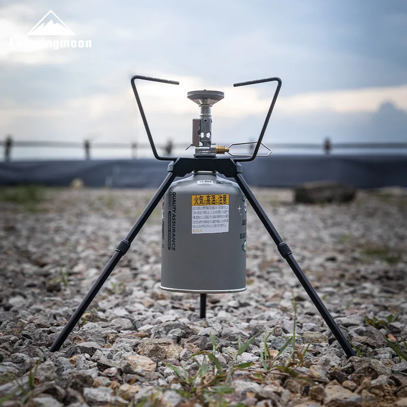 CAMPINGMOON BKZ01 BKZ02 Camping Outdoor Gas Convertor Shifter Camping Gas Canister Valve Intelligent Stove Frame
