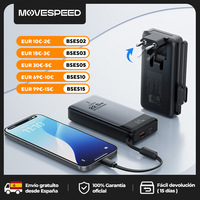 MOVESPEED MSP17 Power Bank 10000mAh 22.5W Portable Fast Charger and Battery in one Powerbank with Folding EU plug for Smartphone