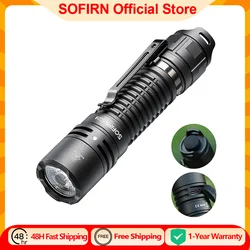 Sofirn SC28 Powerful Light Tactical XHP50B HD Rechargeable Flashlight 2800 Lumens Lantern EDC Torch IPX8 for Hunting Fishing