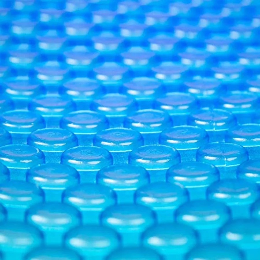 

NS110 8mil Solar Blanket for Round AboveGround Pools 18ft Blue EnergyEfficient Pool Cover for Heat Retention and Evaporation Re