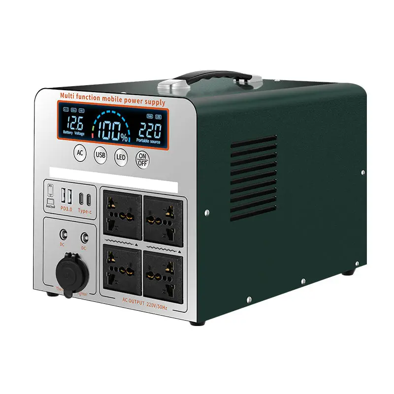 Portable Power Station Lithium Battery Outdoor Camping Power Generator Power Bank