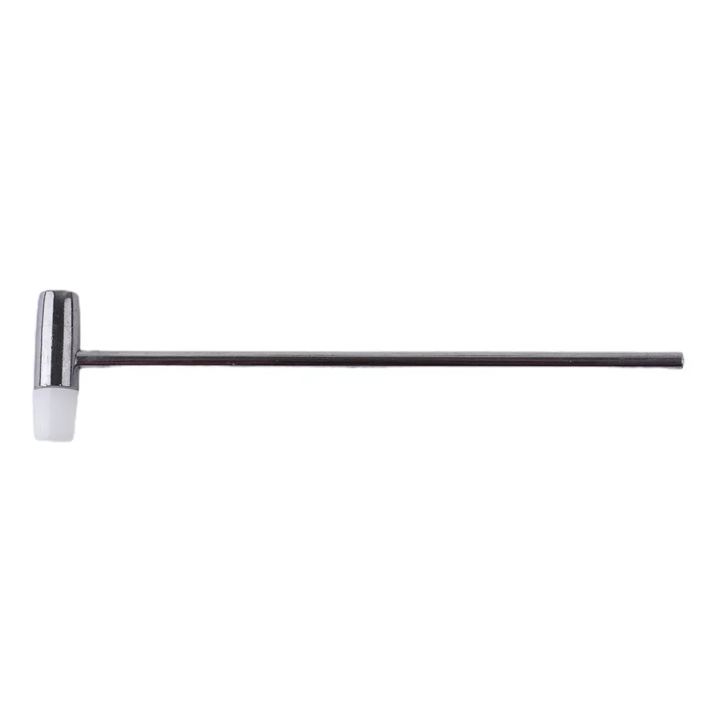 1pc Hammer For Repair Watch  DIY Tool Metal Plastic Hammer Double Head Length 160-170mm Width 42mm Hand Tools Hammer Silver