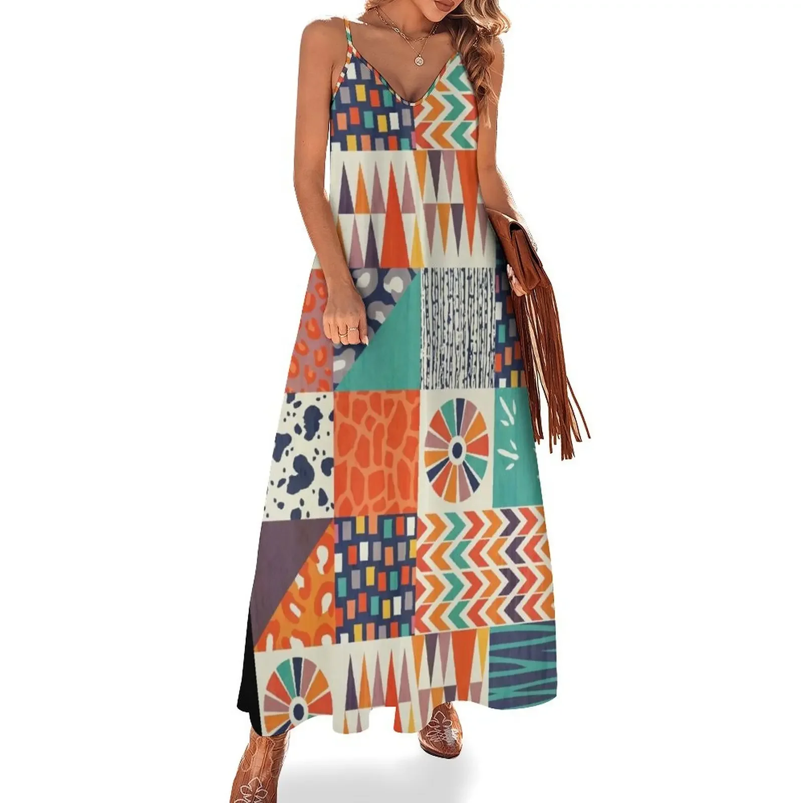 

Out of Africa Sleeveless Dress women dresses elegant women's sets dresses for special events
