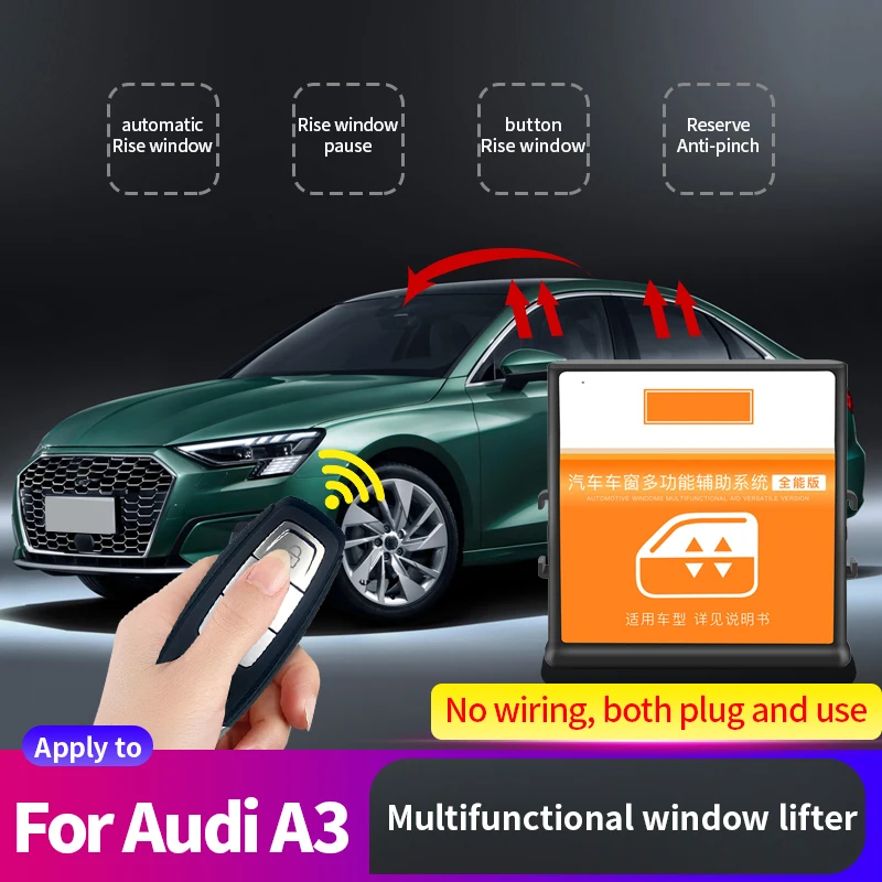 

For Audi A3 8Y 2021 2020 Sportback Limousine Sedan Automatic close device for automobile window lock