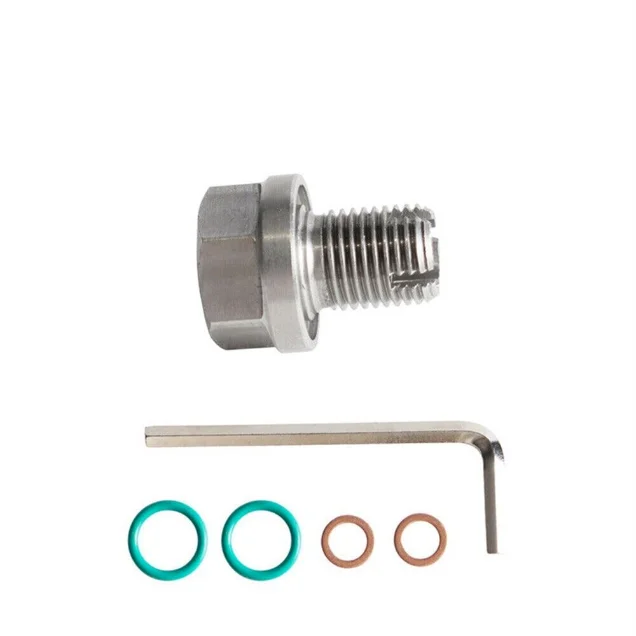 

M12.1-1.25x15mm Self-tapping Oil Drain Plug Piggyback Stainless Steel Repair-Kit