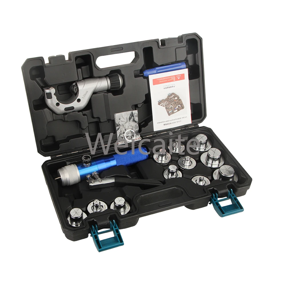 

CTVG-300A Hydraulic Copper Tube Expander Kit with 11 Modules for Hand Tools