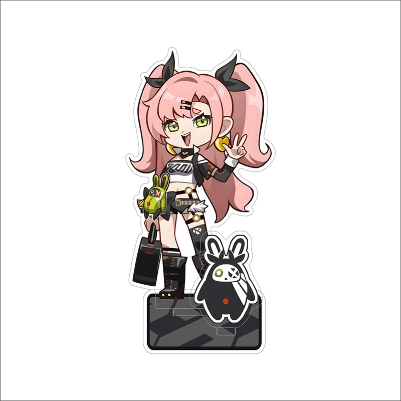 Zenless Zone Zero Game Derivative Peripheral Plaque Game Cartoon Acrylic 10cm Character Desktop Decoration