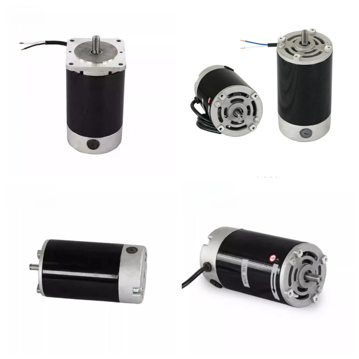 High Speed 220V DC Brush Motor 600W/1.1KW for Lathe Drilling Milling Machine Accessories Heavy Duty Industrial