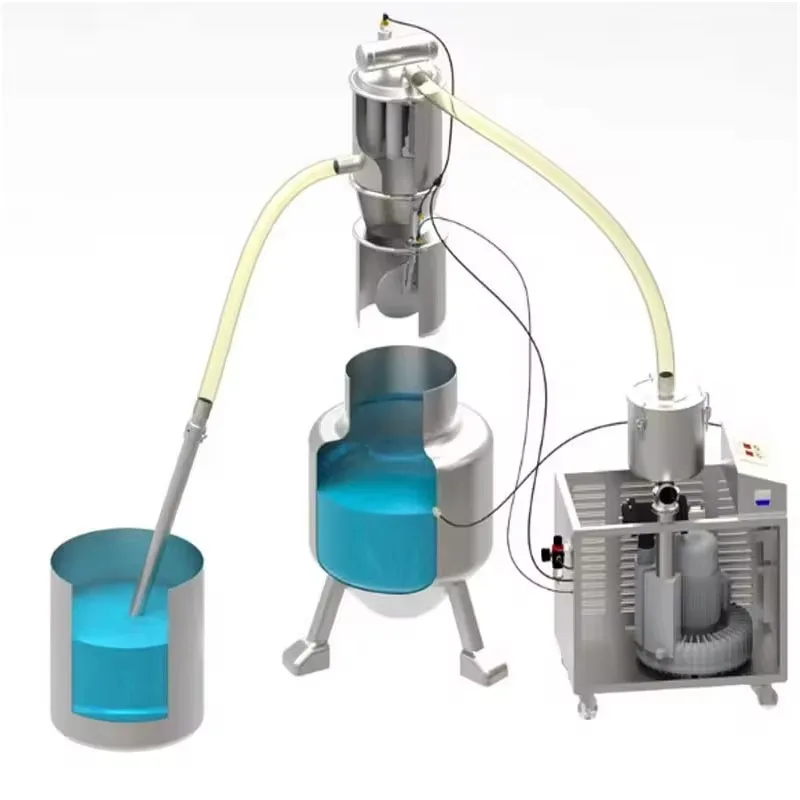 【Seller's Recommendation】Automatic Aluminum Powder Rice Flour Vacuum Conveyor New Condition Activated Carbon Charcoal Vacuum Fee