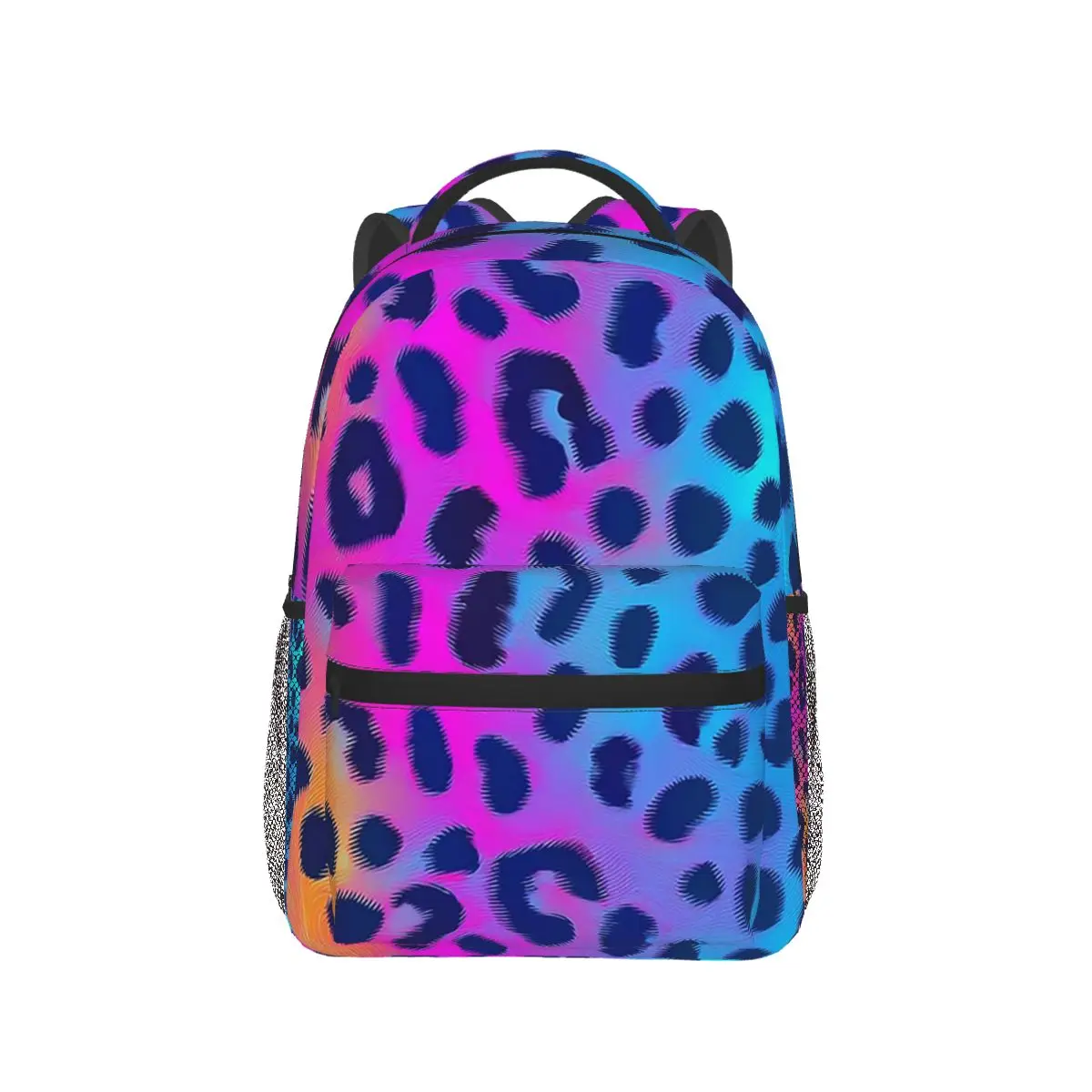 

Colour Wild Leopard Skin Animal Backpack Hot Sale Daypack Large Capacity Children BookBag School Bag Shoulder Bags for Men Women