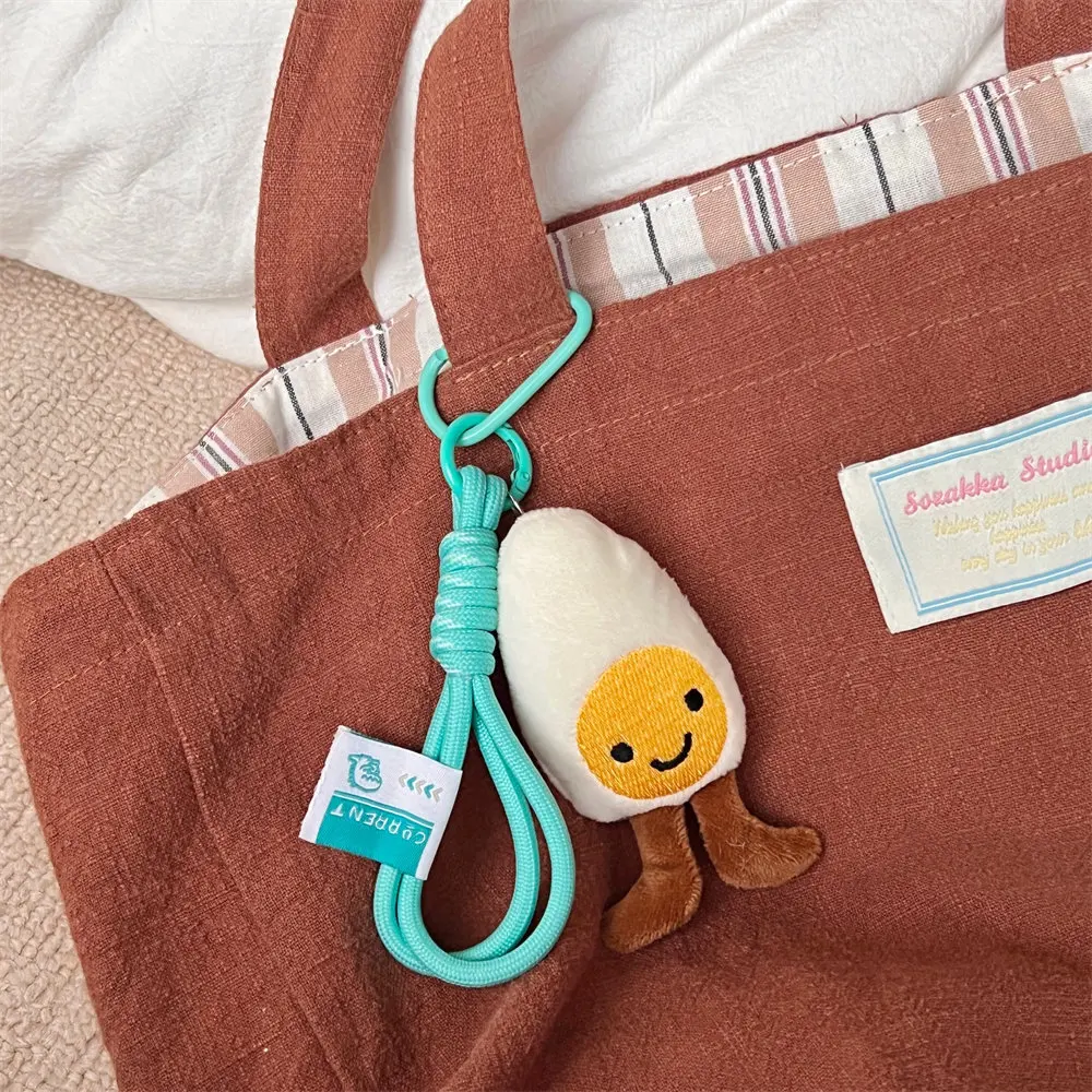 Koreanischer Plüsch-Dessert-Burger-Anhänger, süßer Kuchen-Schlüsselanhänger, Anhänger, Rucksack-Anhänger