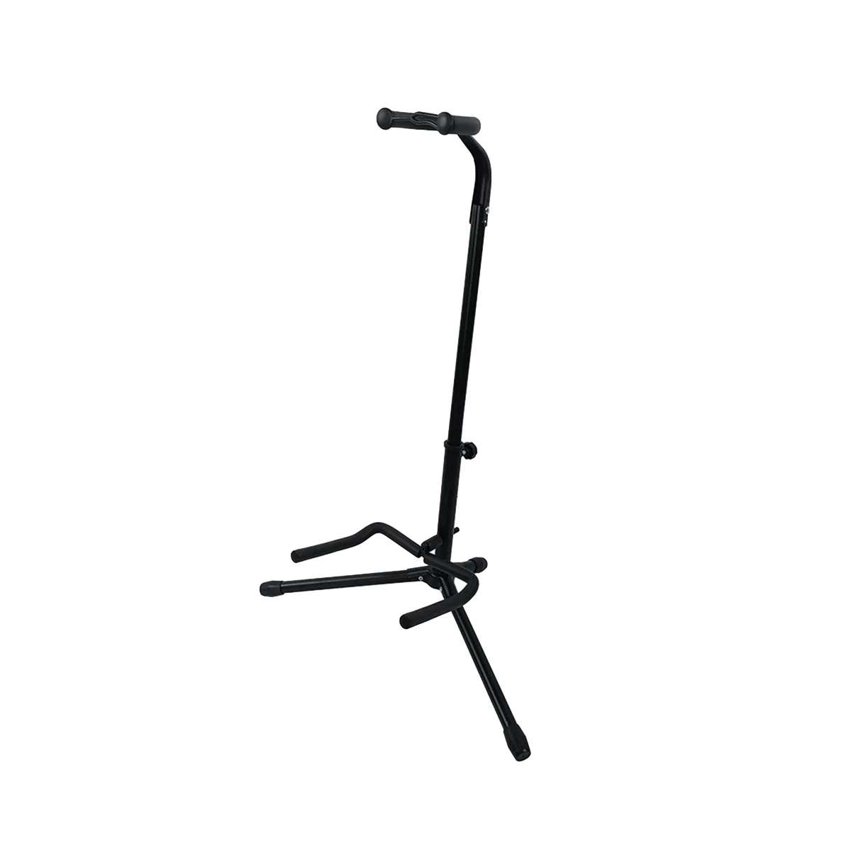 Metal Floor Guitar Stand with Tripod Holder for Acoustic Electric Guitar, Guitar Accessories