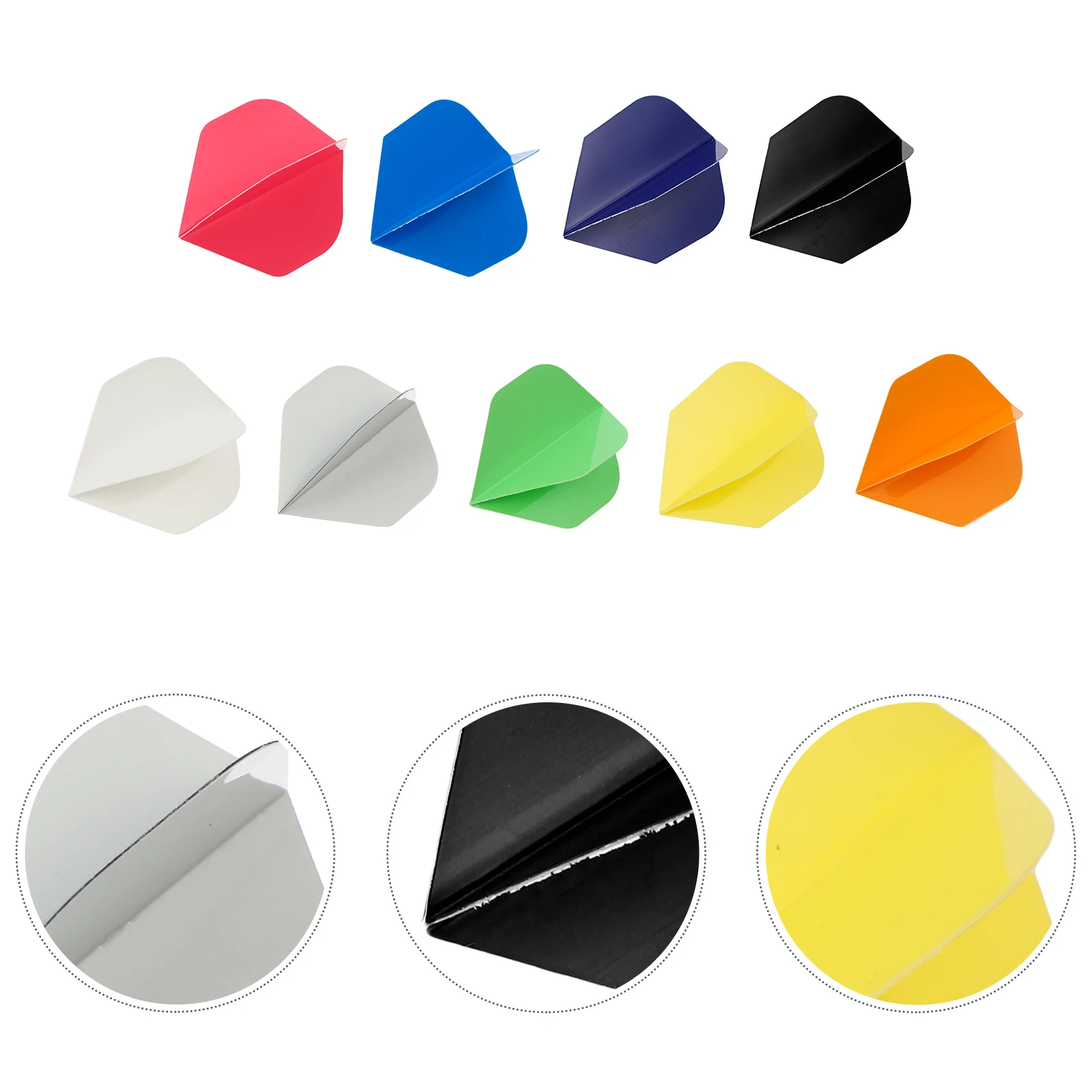 Flügel Schwanz Flügel Einfarbig Outdoor Flügel Zubehör Für Dart Diy Anzug Outdoor Zubehör