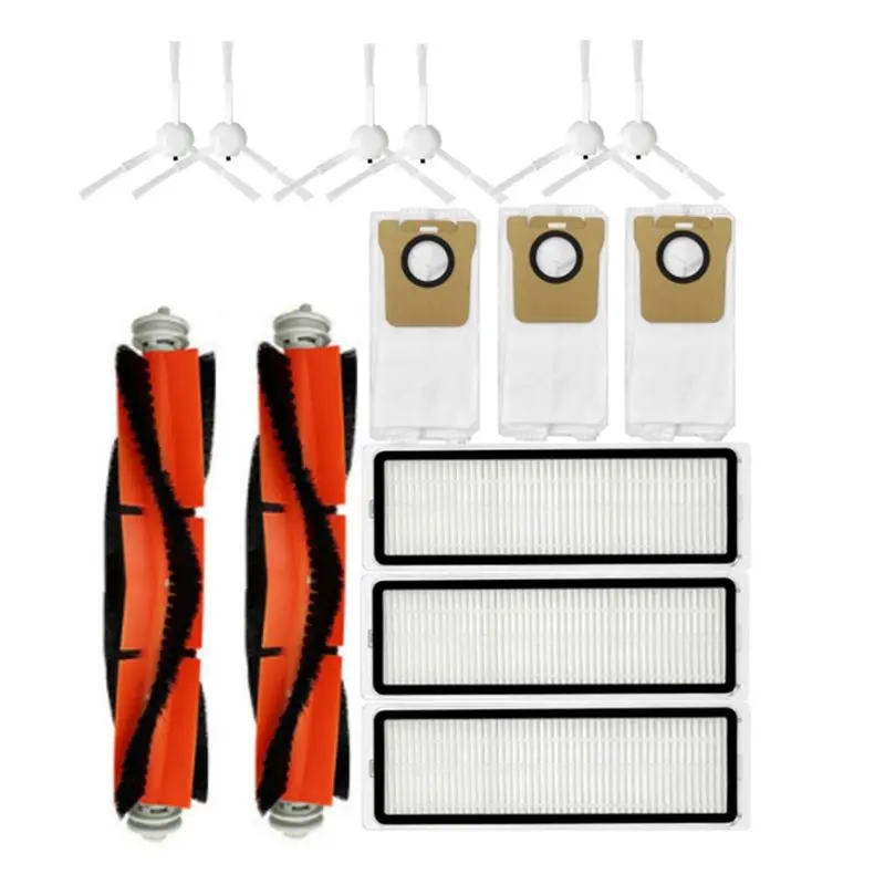 

AS94-Основная боковая щетка, HEPA-фильтр, мешок для сбора пыли, сменные аксессуары и запчасти для комплектов пылесосов Xiaomi Mijia STYTJ05ZHM