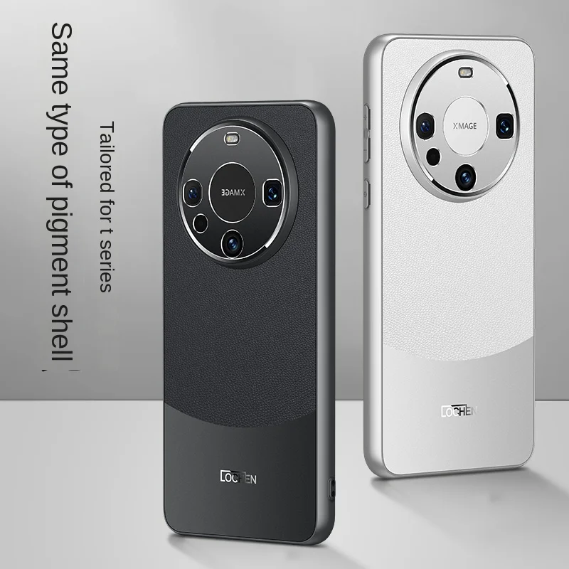 

Роскошный чехол из искусственной кожи для Huawei Mate 60 Pro, матовый Силиконовый защитный чехол для телефона Huawei Mate 60 Pro Plus, чехол
