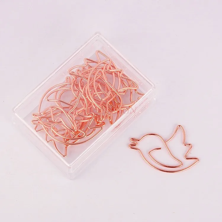 Creative Cartoon Paper Clip, Pin Bookmark animal, bonito, 8pcs