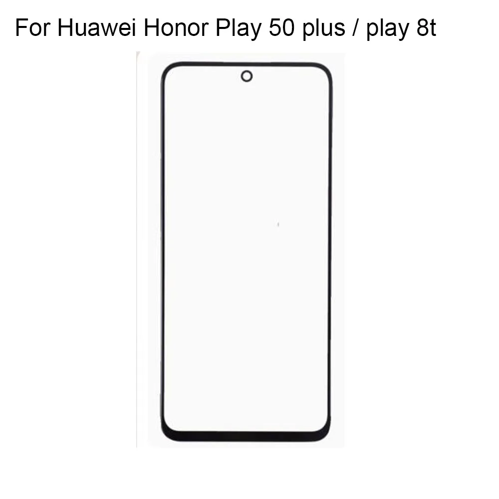 

For Huawei Honor Play 50 plus Front Outer Glass Lens Touch Panel Screen Play 8T LCD Touch Glass Touchscreen Repair Parts