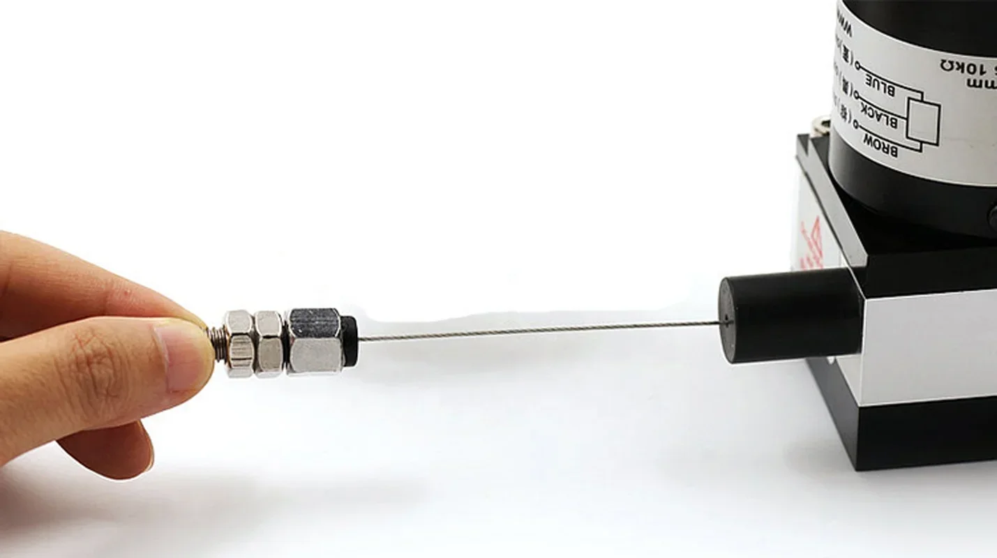 WPS-XS-1000mm trekdraad potentiometer verplaatsingssensor Trekkabel Draad Verplaatsingssensor Kabelsensor