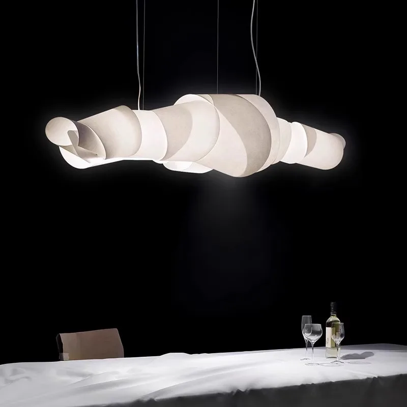 

Italian Luxury Restaurant Pendant Light Minimalist Hotel Island Villa Designer Creative Counter Artistic Lighting Fixture