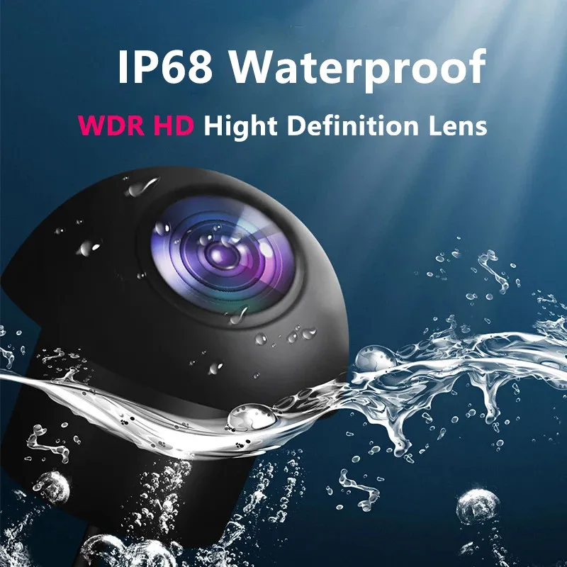 360° Panoramic Night Vision Camera Kit- AHD720P and 1080P Backup Camera for Android-Based Car Radios Left Right Front Rear