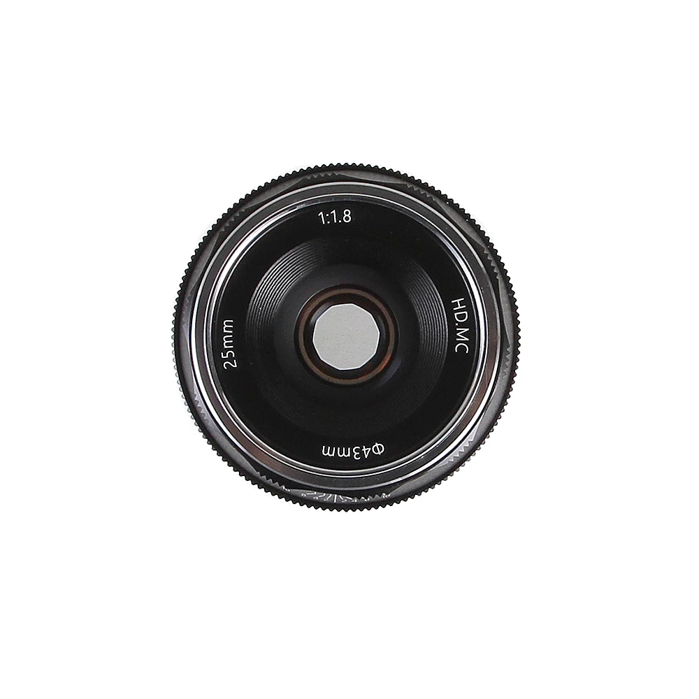 25mm F1.8 Prime Lens Manual Focus for Sony E-mount Mirrorless Camera A6500 A6000 A5100 A5000 NEX7 NEX6 NEX5 F3K 5KNACTR A7 SR II