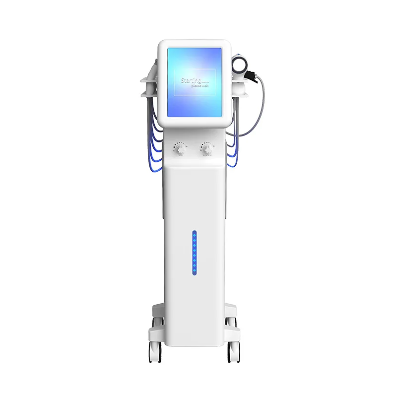 New 11-in-1 Oxygen Facial Machine 90KPa Microdermabrasion Blackhead Removal Beauty Instrument