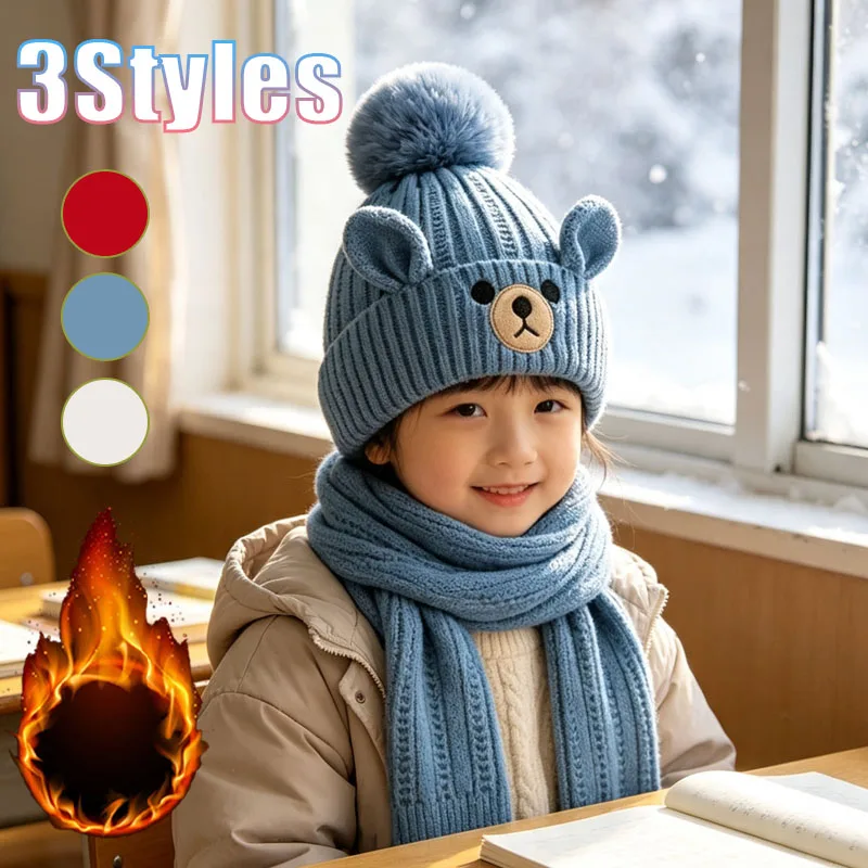 conjunto-de-gorro-e-cachecol-de-inverno-para-escola-e-atividades-ao-ar-livre-1-5-pecas-para-meninos-e-meninas-tricotado-forrado-com-fleece-grosso-quente-macio-e-confortavel