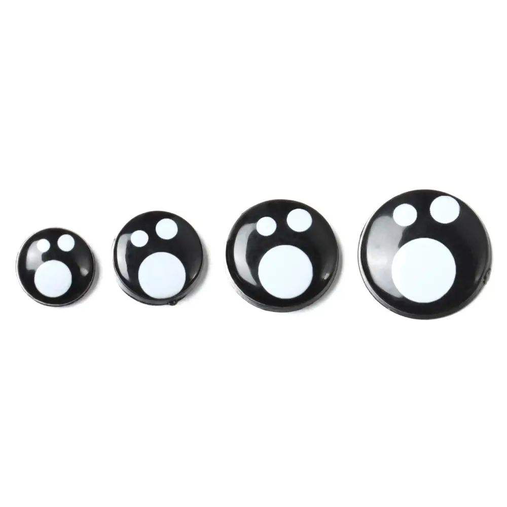 20/40 stücke 8-14mm schwarze Kunststoff-Sicherheits augen für weiße Bären puppe Tier puppe bastelt Kinder Kinder DIY Spielzeug Plüsch puppen zubehör