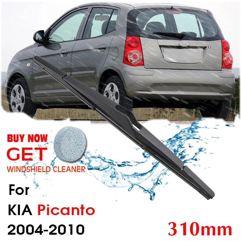 Car Wiper Blade Rear Back Window Windscreen Windshield Wipers Auto Accessories For KIA Picanto Hatchback 310mm 2004-2010