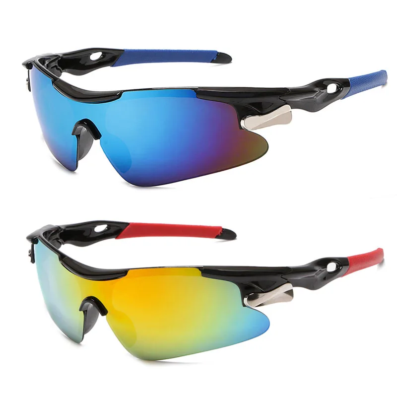 Polarized Cycling Sunglasses Outdoor Sports Glasses Men Women Windproof Sports Sunglasses Hiking Running Eyewear Glasses UV400