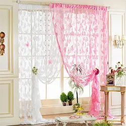 1m*2m Hanging String Door Butterfly Curtain Tassel Fly Screen Room Divider Window Panels