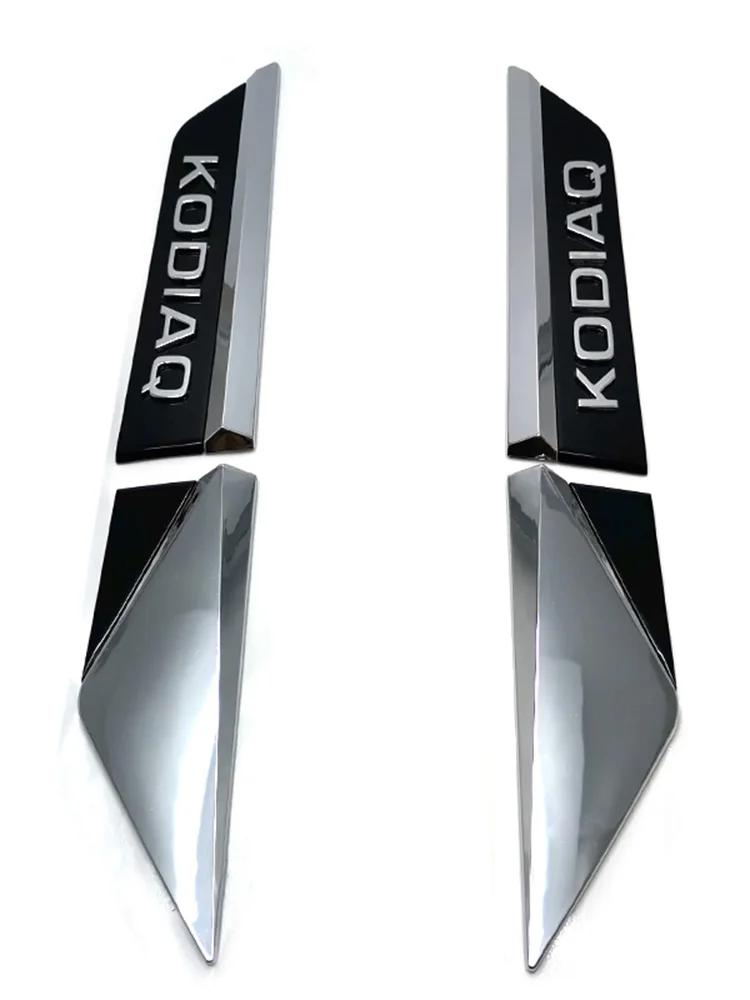 

Oem Customer Sticker Car Logo KODIAQ Side Wing Fender Badge Emblem For Skoda KODIAQ